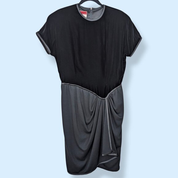 V. Oscar de la Renta Studio Black Velvet Dress - Picture 4 of 9